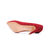 suede leather pointed head pump