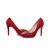 suede leather pointed head pump