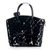 Fall Winter Black Patent Lockit Handle Bag