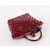 Fall Winter Claret Patent Lockit Handle Bag