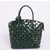 Fall Winter Green Patent Lockit Handle Bag