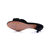 Black rhinestone satin slipper