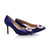 Blue satin point head pump