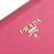 Fuschia Saffiano Leather Zipper Long Wallet