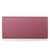 Dark Pink Saffiano Leather Button Flap Closure Wallet