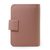 Pink Saffiano Leather Card Holder