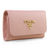 Light Pink Leather Key Holder