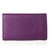 Purple Leather Key Holder