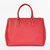 Fuschia Saffiano Leather Classic Handbag