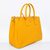 Yellow Saffiano Leather Classic Handbag