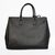 Black Saffiano Leather Classic Large Handbag