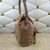 Nylon drawstring bucket shoulder bag