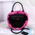 Fuchsia Polyester handle bag