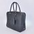 Dark Blue Saffiano Leather Briefcase