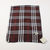 Cotton Fabric Brown Check Pattern Scarf