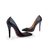 Black Patent Leather Rivets Pump