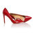 Red Patent Leather Pump