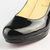 Black Patent Leather Platform Pump