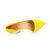 Yellow Patent Leather Pump