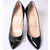 Black Patent pointed pump