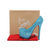 Blue Crystal Red Sole Ultra High Platform Pump