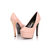 Quilting Pink Leather Platform Pump