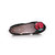 Black Patent Rose Flat