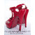 Red Patent Leather Sandal