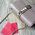 Metal studs flap bag chain shoulder strap cross body bag