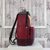 Original cowhide leather Patchwork backpack