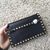 leather rockstud clutch