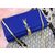 Leather chain tassel flap bag