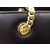 Leather chain tote bag