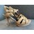 Discount Beige patent leather sandals size 37