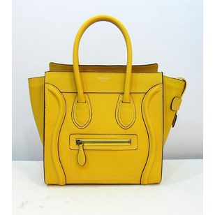 Resort 2012 Fluorescence Yellow Top Handle Luggage Tote Bag