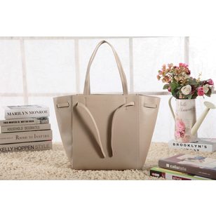 Leather tote