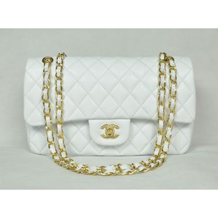 2.55 Classic Flap Bag Lamb Skin Leather (Gold)