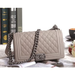 Imported original caviar leather flap bag