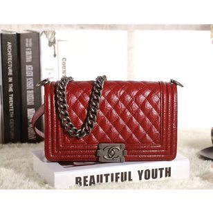 Original imported crinkle leather flap bag