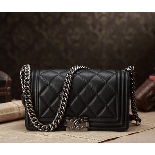 Original imported leather flap bag