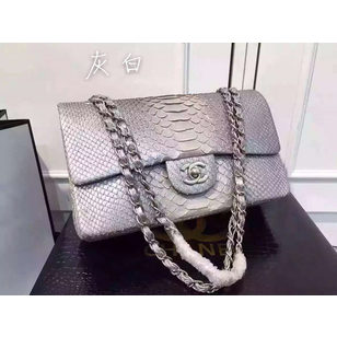 real python leather  flap bag