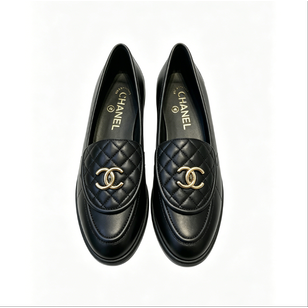 lambskin leather loafer