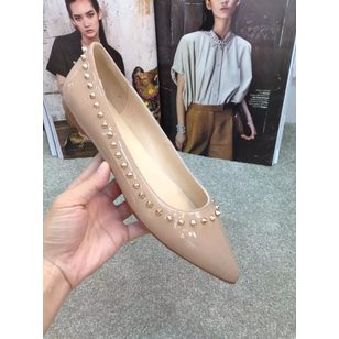 patent leather rivets pointed head flats