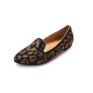 Leopard pattern loafer