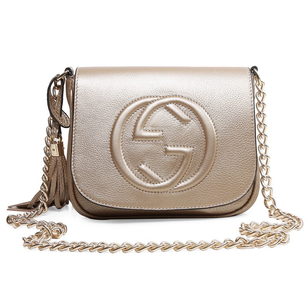 Soho Leather Chain Shoulder Bag