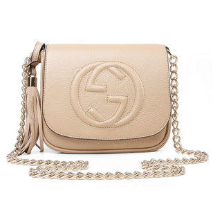 Soho Leather Chain Shoulder Bag