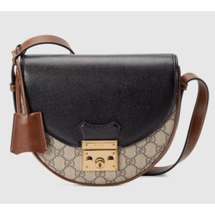 Padlock small shoulder bag