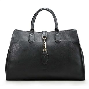 Original leather top handle bag