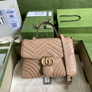 GG Marmont small top handle bag 498110