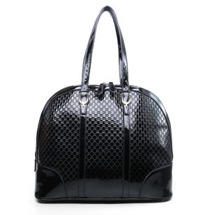 Nice Microguccisima Patent Leather tote Bag